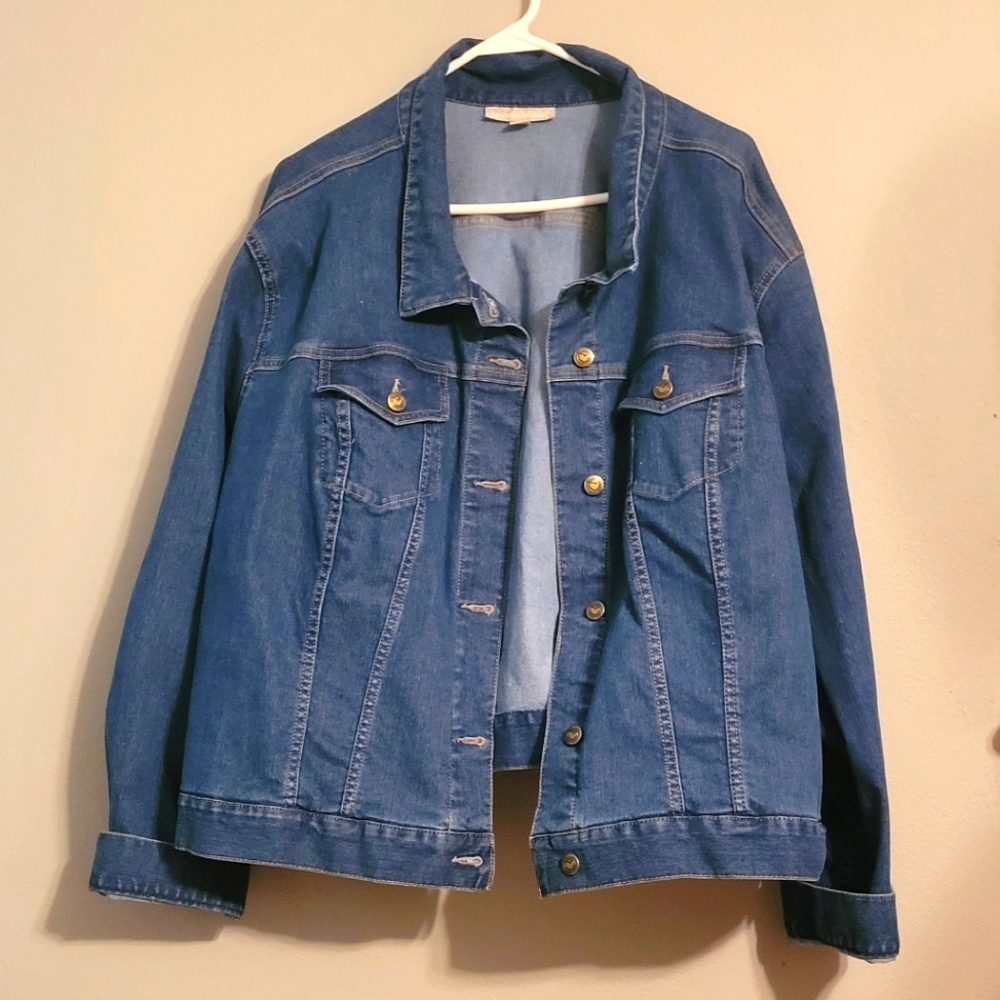 Women Within Denim Jacker 32w